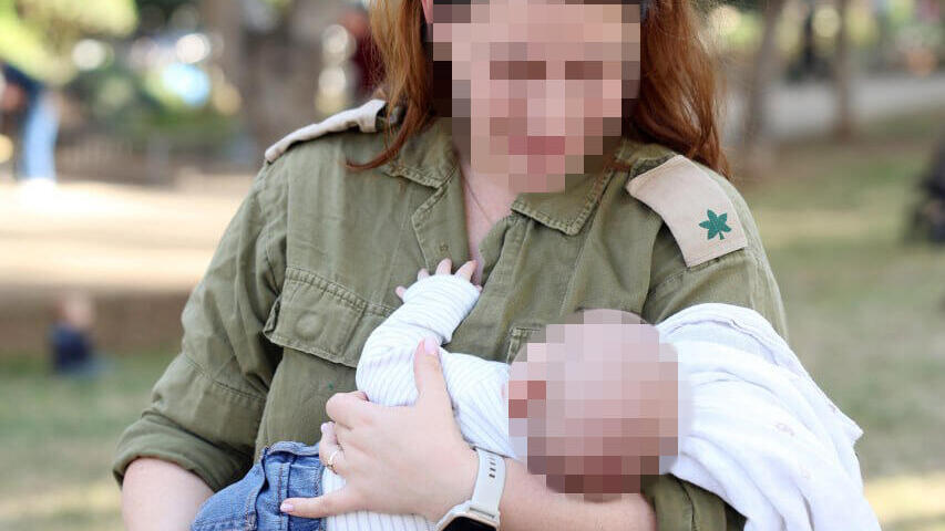 Maj. (res.) R. (Photo: Dana Kopel) חמש קצינות לשעבר במחלקת שו״ן, שלקחו חלק במאמצי השבת החטופים