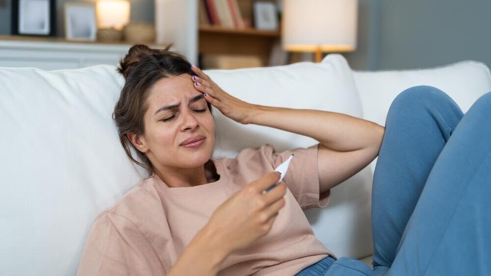 Фото: shutterstock חום בגלל מחלה