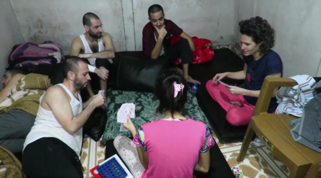 Footage of the six hostages inside a Hamas tunnel תיעוד של ששת החטופים שנרצחו במנהרות מדליקים נר חנוכה