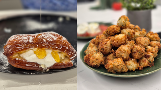 סופגניות מלוחות ובנייה 