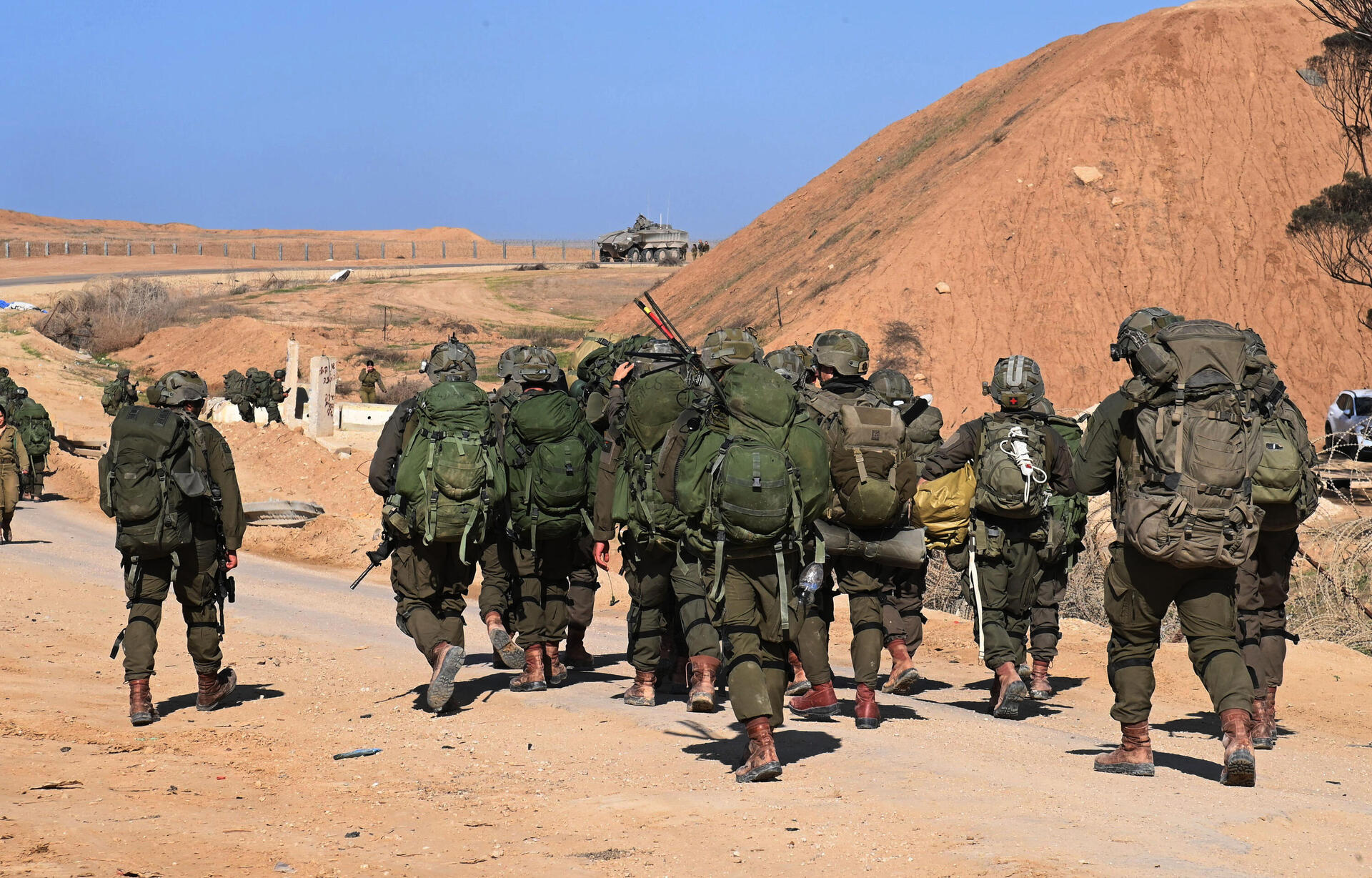 לוחמי גדוד 932 חוזרים הביתה  