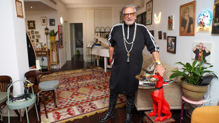 הבית של מעצב התלבושות יובל כספין