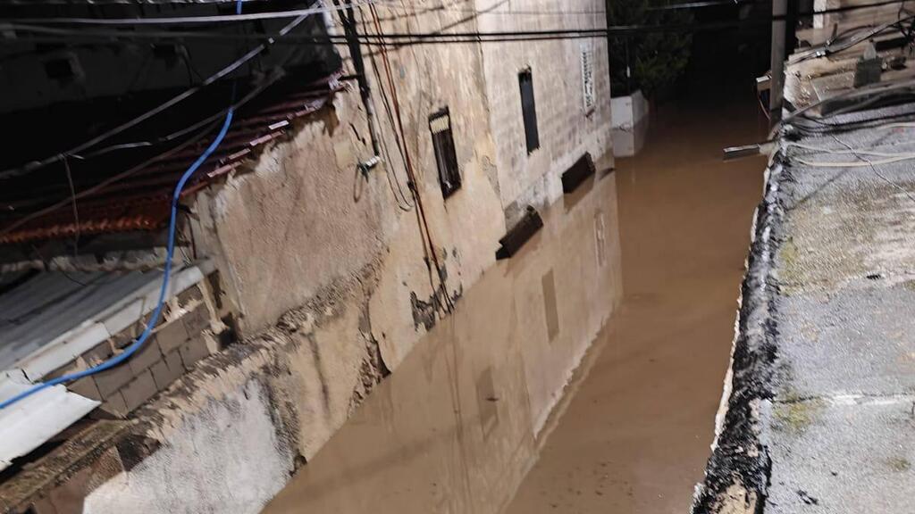 The neighborhood where Yosef lives (Photo: Tomer Shunem Halevi) הצפה בביתו של יוסף שונם הלוי בן ה-100 באשקלון, בעקבות הסופה