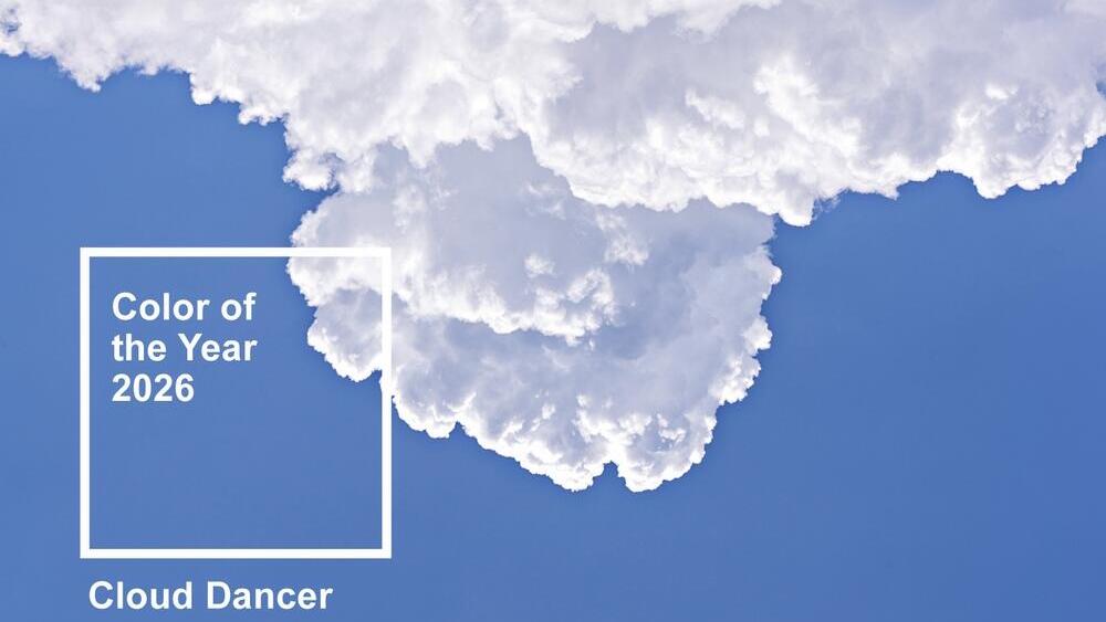 Цвет года Cloud Dancer - танцующее облако (Фото: shutterstock) Цвет года Cloud Dancer - танцующий в облаках