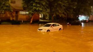 הצפות בקריית גת בעקבות גשמים עזים - סופת ביירון 