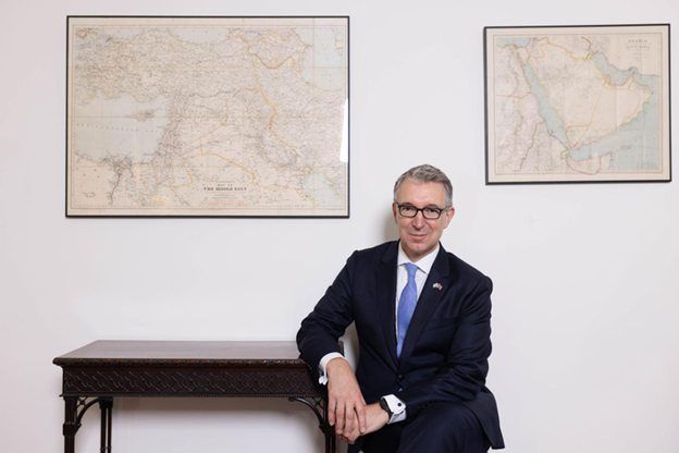 British Ambassador to Israel Simon Walters (Photo: Courtesy) British Ambassador to Israel Simon Walters