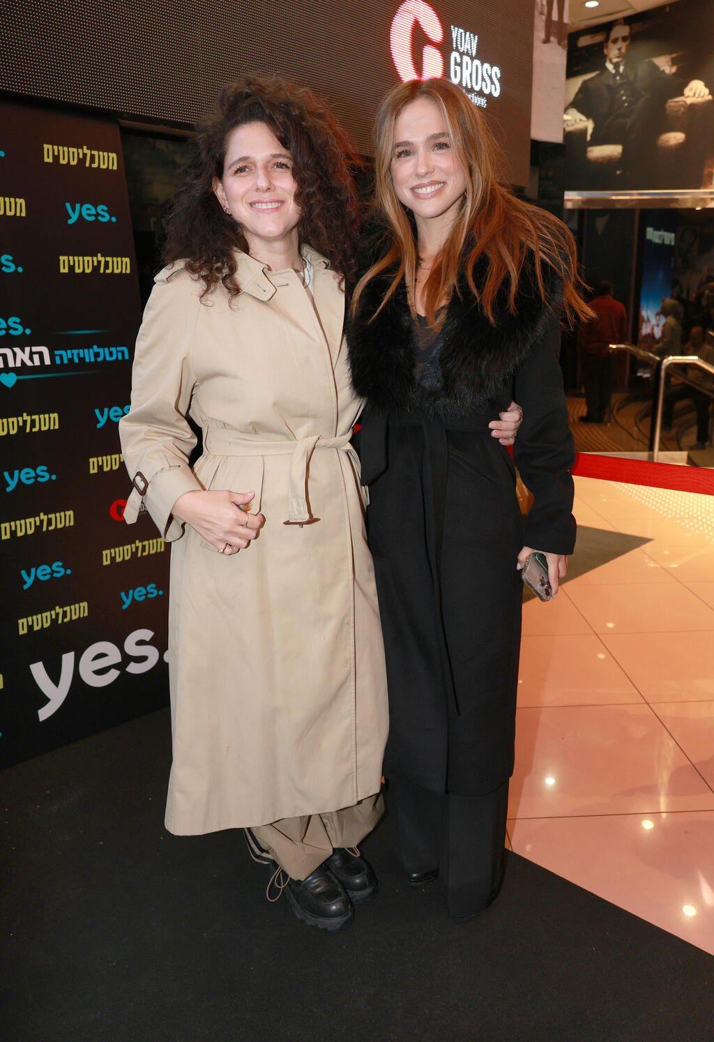 ספיישל חזרות. אגם רודברג ונועה קולר (צילום: ענת מוסברג) מטכליסטים