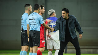 אליניב ברדה והשופט גל לוי