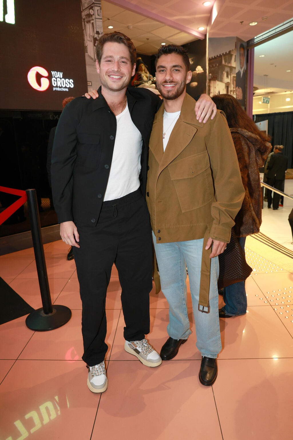 יפים ונכונים. אברהם ארנסון ובר ברימר (צילום: ענת מוסברג) מטכליסטים