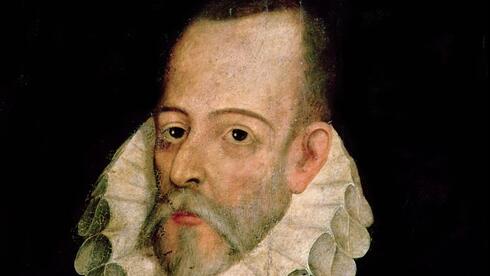 דיוקן של סרוונטס, סביב 1600, מיוחס לצייר חואן דה חאורגי