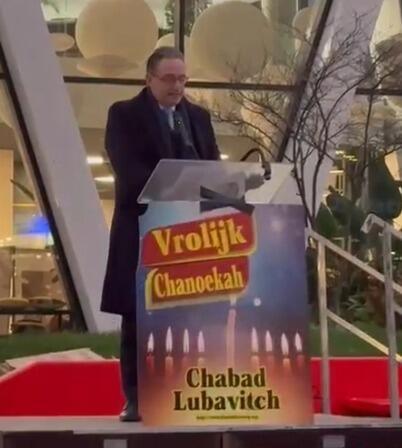 Belgian Prime Minister Bart De Wever ראש ממשלת בלגיה באירוע בבריסל