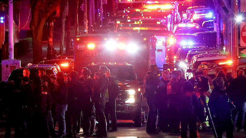 Стрельба в Брауновском университете (Фото: AP) זירת הירי באוניברסיטת בראון