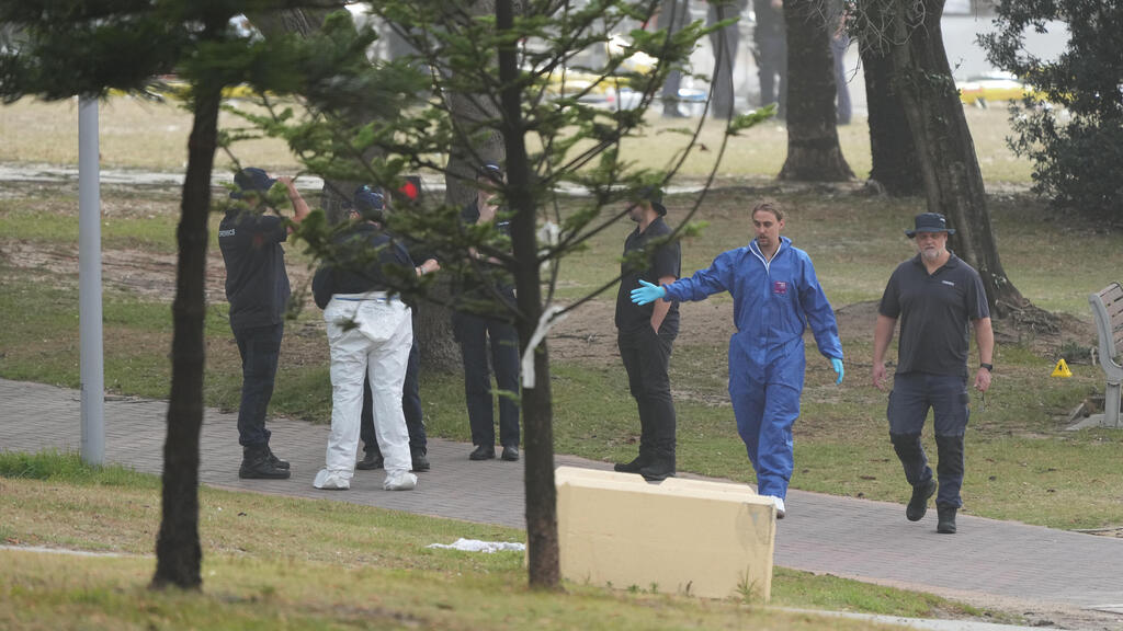 The scene in Sydney (Photo: Mark Baker/ AP) הזירה באוסטרליה
