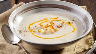 מרק כרובית טבעוני