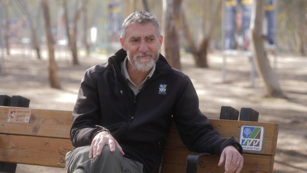 KKL- JNF Forest Engineer Dr. Michael Sprintsin (Photo: Yaron Sharon) KKL- JNF Forest Engineer Dr. Michael Sprintsing