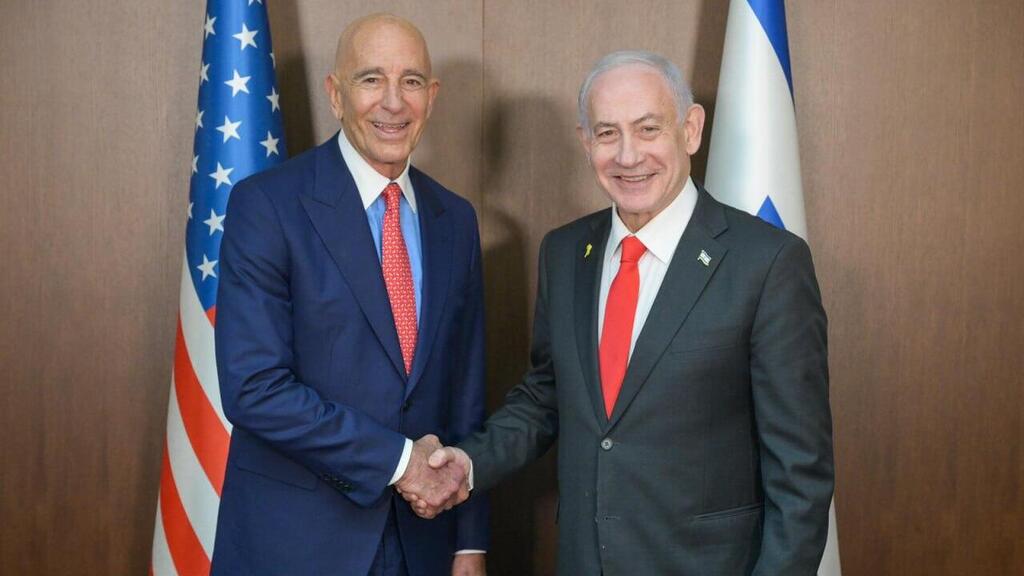 ראש הממשלה בנימין נתניהו נפגש עם שגריר ארה"ב בטורקיה והשליח המיוחד לסוריה טום ברק