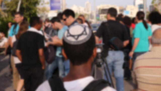 הפגנת יוצאי אתיופיה