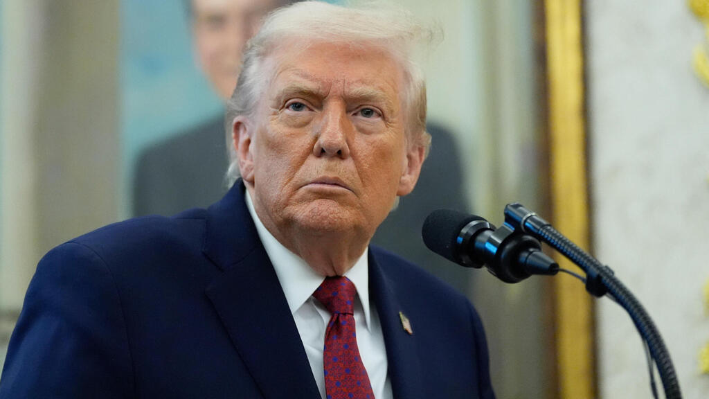 U.S. President Donald Trump (Photo: Alex Brandon/ AP) נשיא ארה"ב דונלד טראמפ