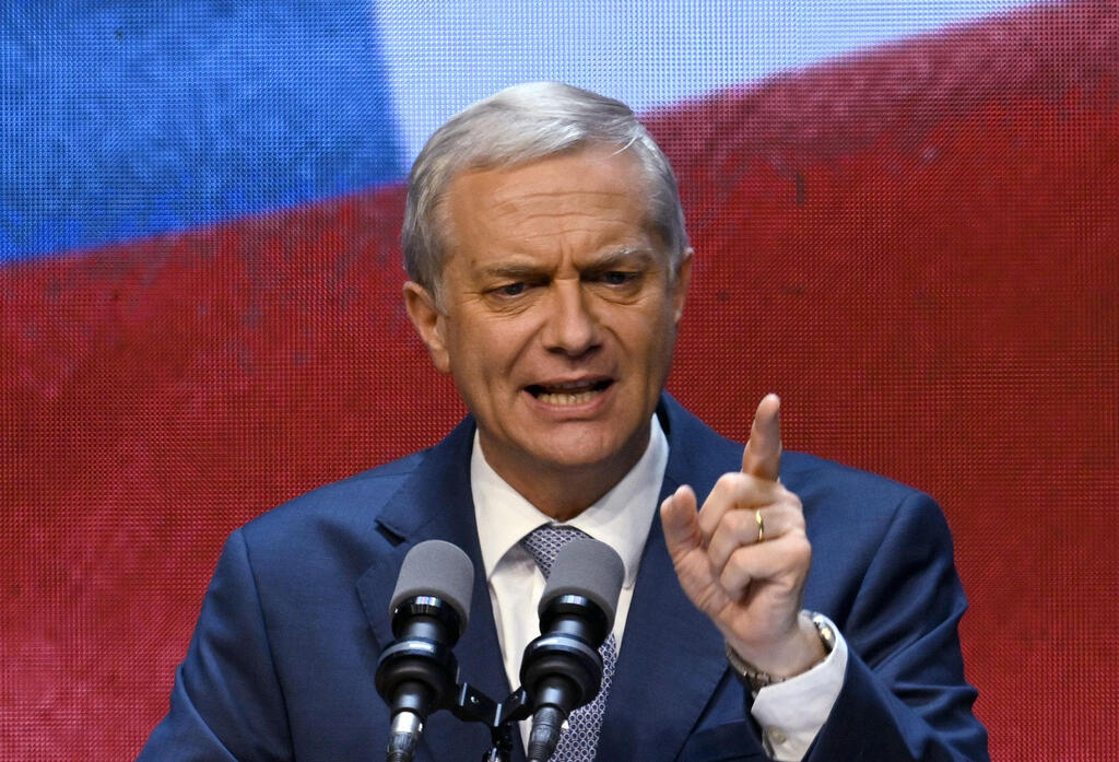 José Antonio Kast (Photo: Eitan ABRAMOVICH / AFP) חוזה אנטוניו קאסט נשיא צ'ילה החדש