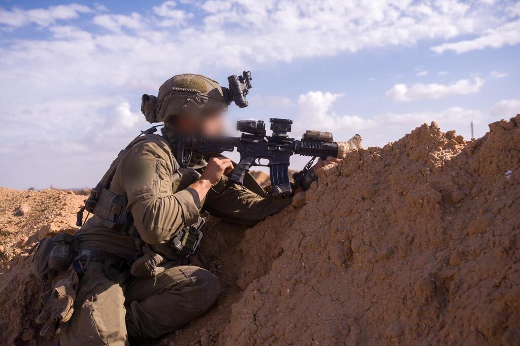 IDF forces operating in Gaza (Photo: IDF) כוחות צה"ל ברפיח