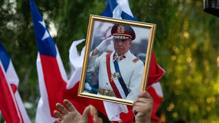 צ'ילה תומכי הנשיא החדש חוזה אנטוניו קאסט