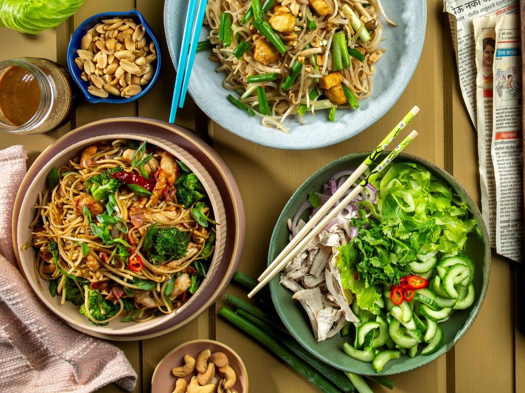 אוכל אסייתי, הגרסה הביתית