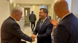 יו"ר הכנסת ונשיא הפרלמנט של פרגאווי הגיעו למחוזי ת"א לפגוש את רה"מ