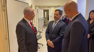 יו"ר הכנסת ונשיא הפרלמנט של פרגאווי הגיעו למחוזי ת"א לפגוש את רה"מ