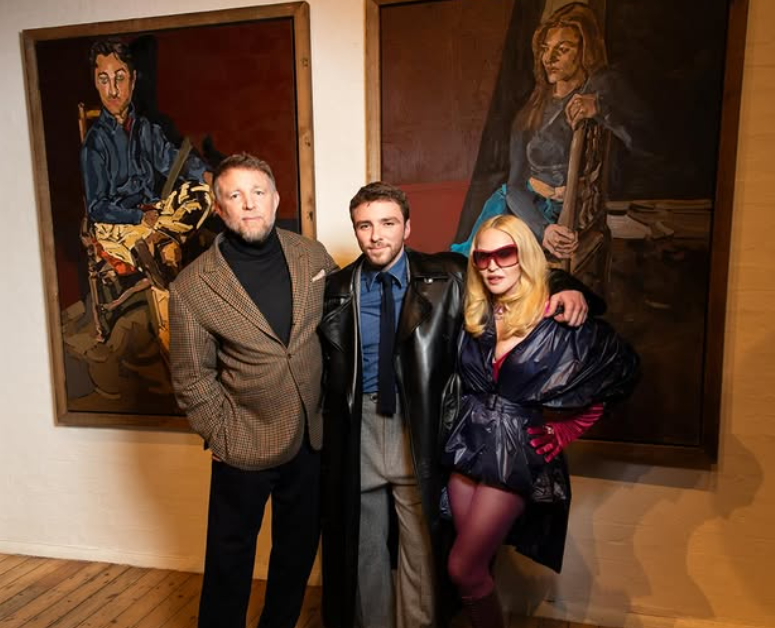 משמח! מדונה, רוקו וגיא ריצ'י (צילום: אינסטגרם) מדונה רוקי גיא ריצ'י