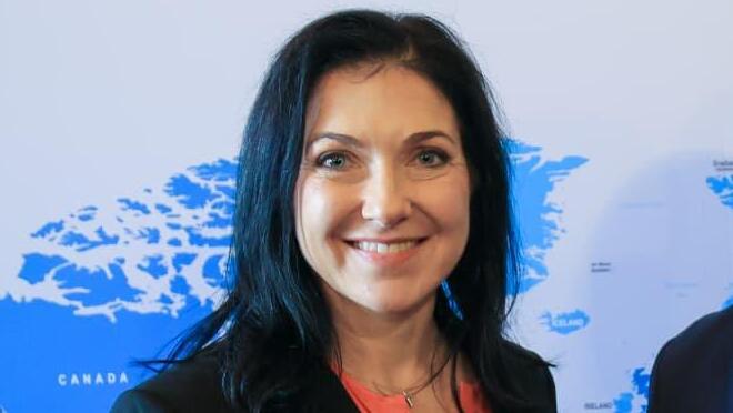 שרת הכלכלה והאנרגיה של גרמניה, קתרינה רייכה, עם ניר ברקת