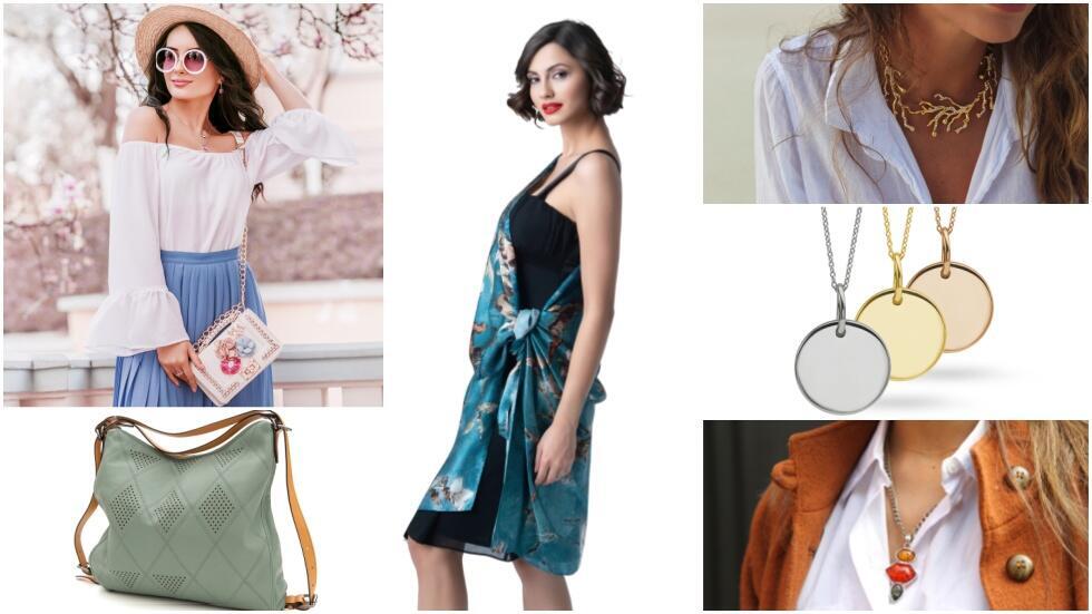 Сумки, платки и подвески - модные акценты в любом образе (Фото: shutterstock) Сумки, платки и подвески - модные акценты в любом образе