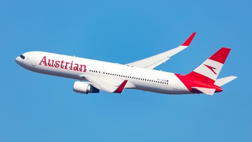מטוס של חברת אוסטריאן איירליינס