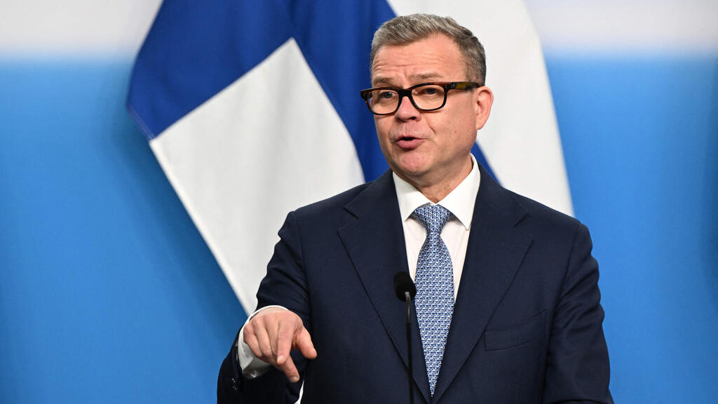 Prime Minister Petteri Orpo (Photo: Jonathan Nackstrand / AFP) ראש ממשלת פינלנד פטרי אורפו