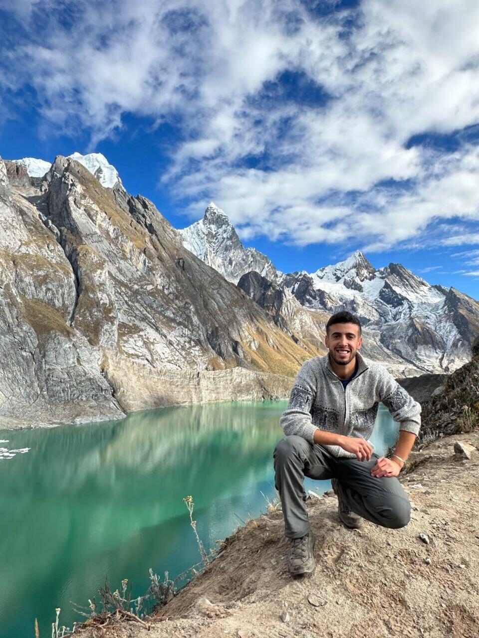 Neriya Zisk during his post-army trip in South and Central America (Photo: Courtesy of the family) נריה זיסק ז"ל בטיול בדרום ומרכז אמריקה