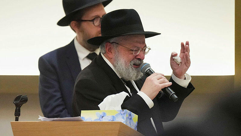 הרב יהרום אולמן הלוויה אלי שלנגר חנוכה סידני בונדיי אוסטרליה