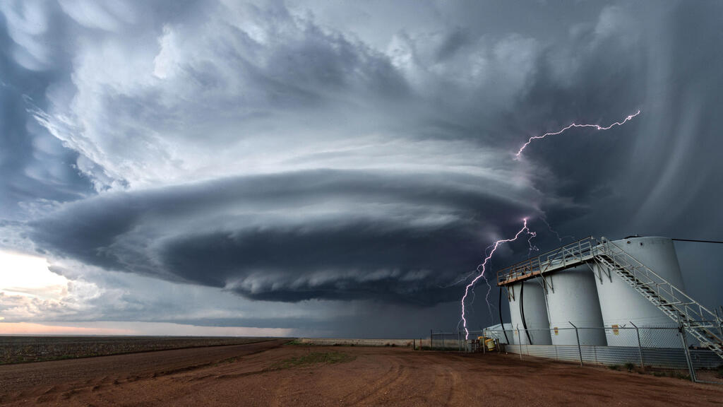 סופות ה-supercell. מהעוצמתיות והמרשימות ביותר