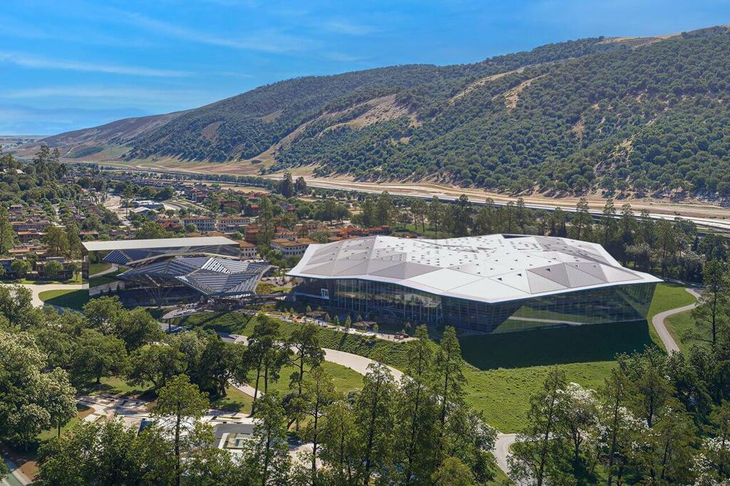 The new Nvidia campus planned to be constructed in Kiryat Tivon (Illustration: Nvidia) הדמיות של קמפוס אנבידיה המתוכנן בטבעון