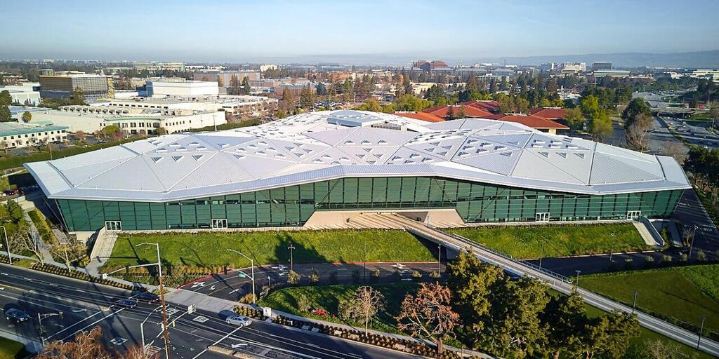 Nvidia's Silicon Valley headquarters (Photo: Nvidia) מטה אנבידיה הראשי בסנטה קלארה