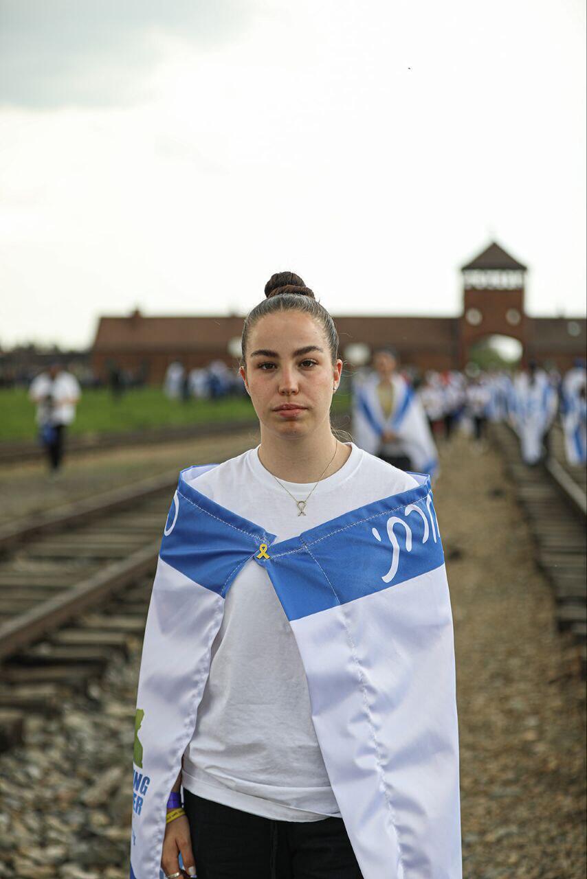 אגם ברגר במצעד החיים בפולין