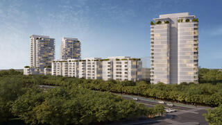 הדמיית מיזםהתחדשות עירונית בשכונת הדר יוסף בתל אביב של חברת מטרופוליס 