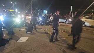 חרדים ניסו להגיע לבית קצין באשקלון וחסמו כבישים