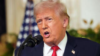 נשיא ארה"ב טראמפ בנאום לאומה מהבית הלבן