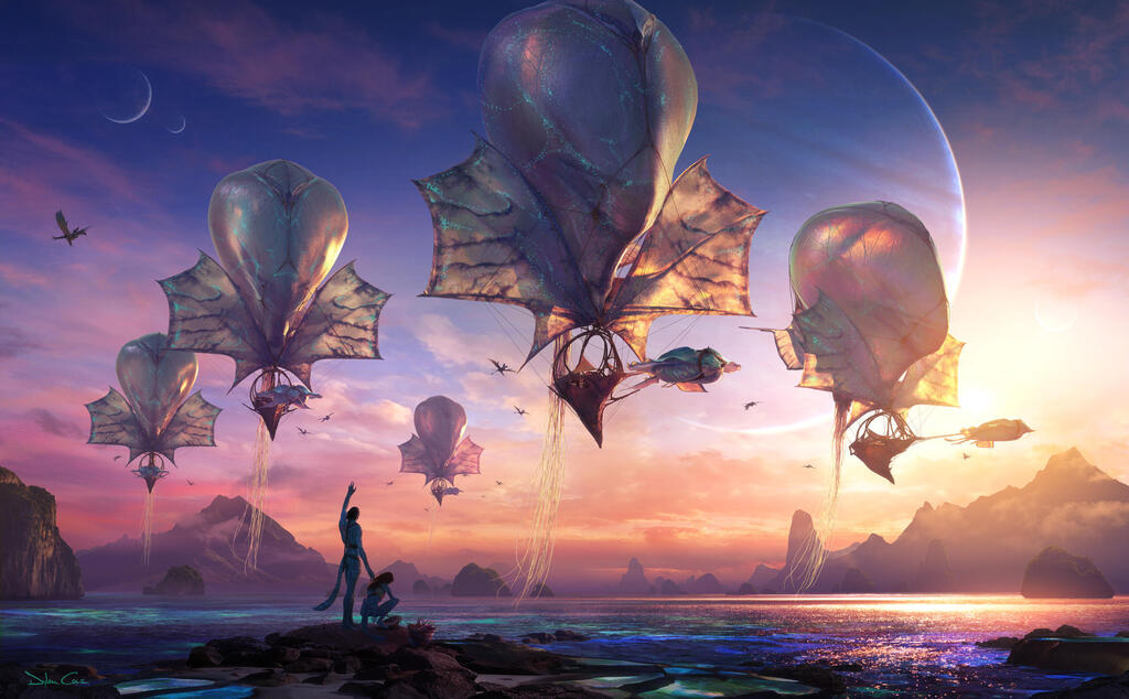 Кадр из фильма "Аватар: огонь и пепел"