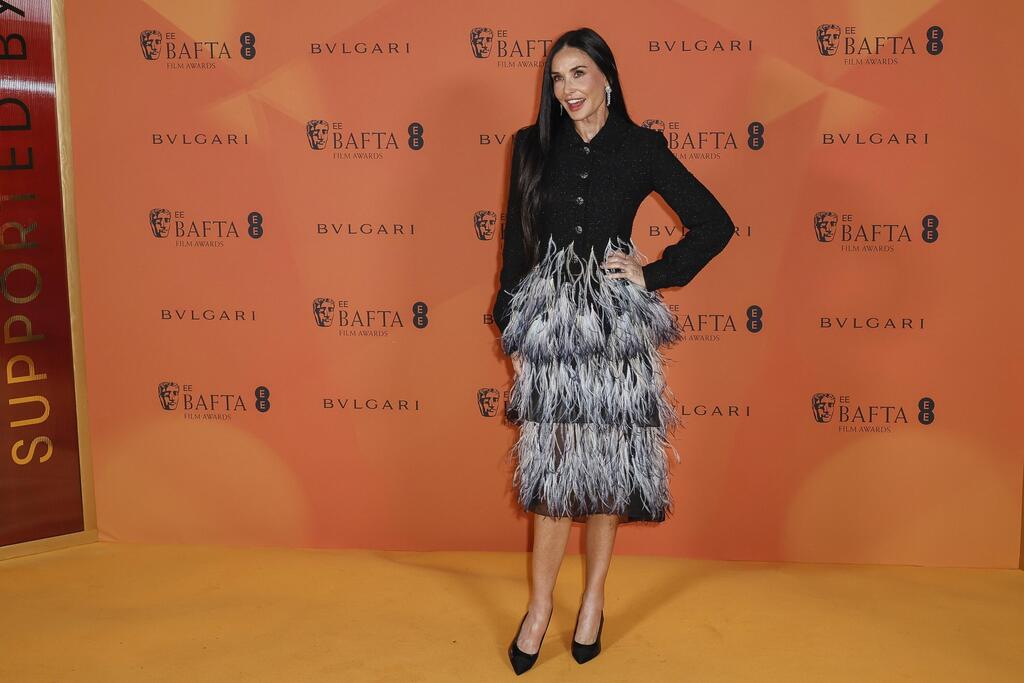 דמי מור באירוע למועמדים לפרסי הקולנוע הבריטיים, 2025