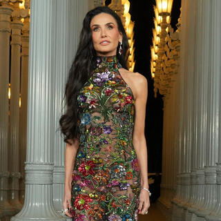 דמי מור באירוע גאלה של המוזיאון לאמנות בלוס אנג'לס, 2025