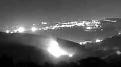 שריפת פסולת חדשה בנעלין