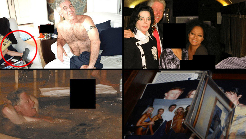 רגל מסתורית, קלינטון בג'קוזי עם "קורבן" - ונעלם אחד גדול: מה למדנו מתיקי אפשטיין