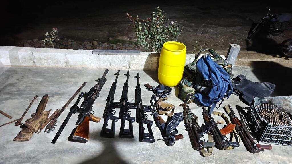 כוחות גדוד 52 החרימו אמצעי לחימה במרחב רפיד בדרום סוריה