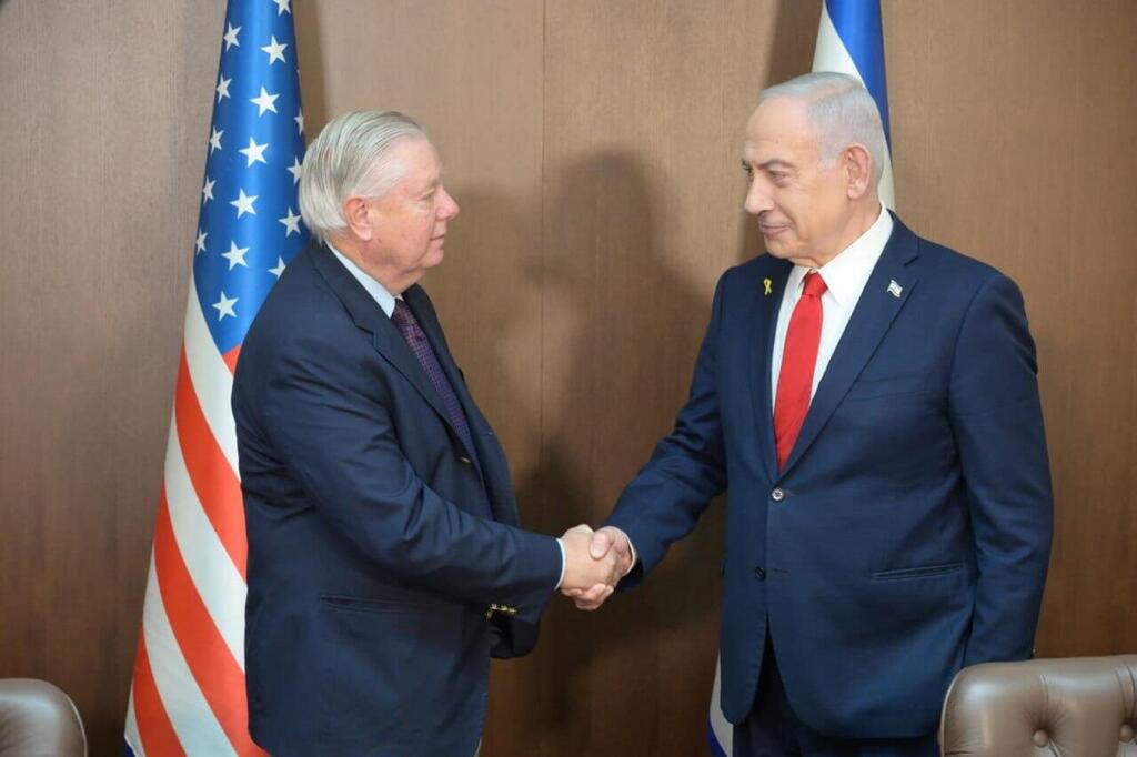 נתניהו נפגש עם הסנאטור לינדזי גראהם