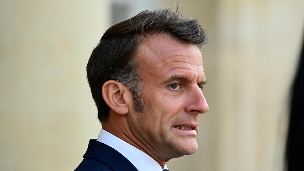 נשיא צרפת עמנואל מקרון